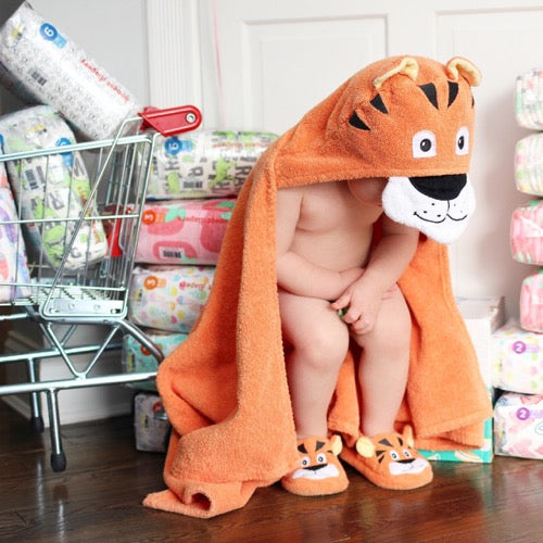 Tiger Hooded Towel