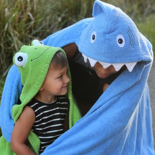 Adult Shark Hooded Towel