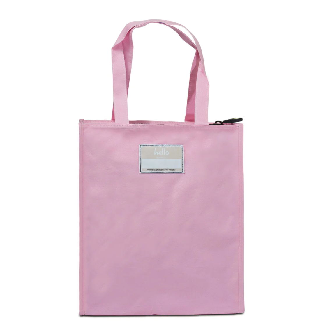 Kids Activity Tote Bag with Zippered Top - Pink