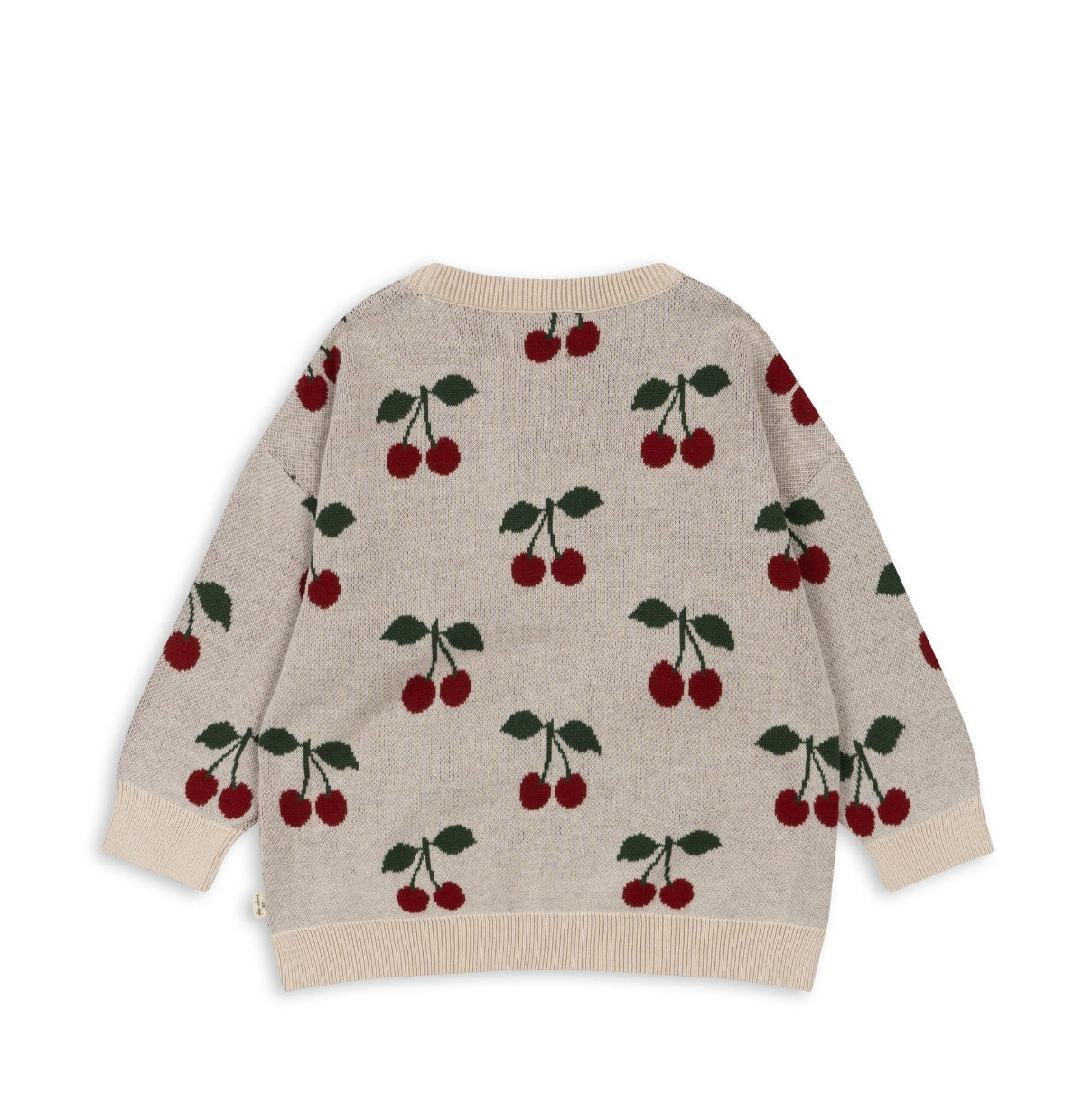 lapis knit blouse - cherry