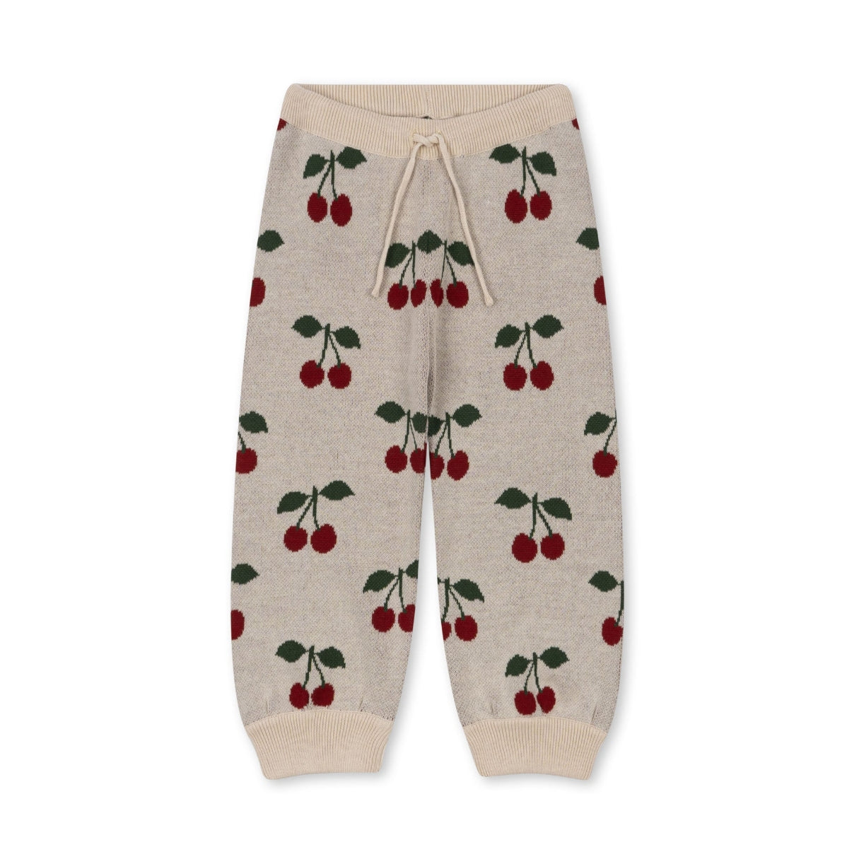 lapis knit pants - cherry