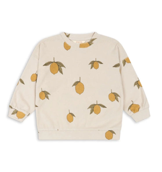 ITTY SWEATSHIRT GOTS - MON GRAND CITRON