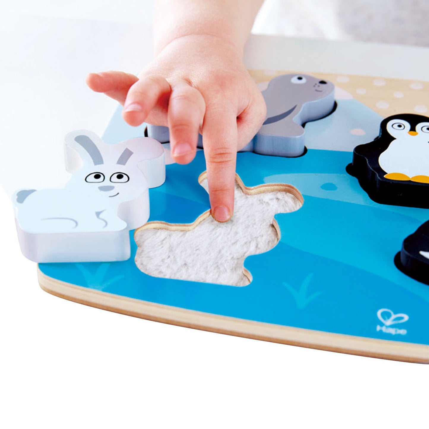 Hape Polar Animal Tactile Puzzle