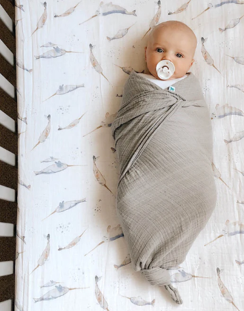 Cotton Muslin Swaddle Blanket Set - Planetary 2