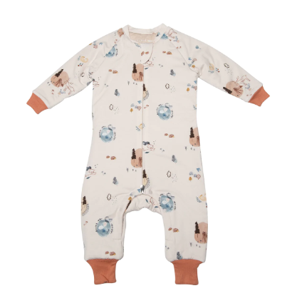 AW22 - TENCEL™ Sleepsuit 2.5 Tog - Cozy Forest