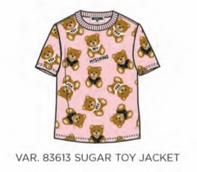 MOSCHINO T-SHIRT HUM043 LBBA5 - SUGAR