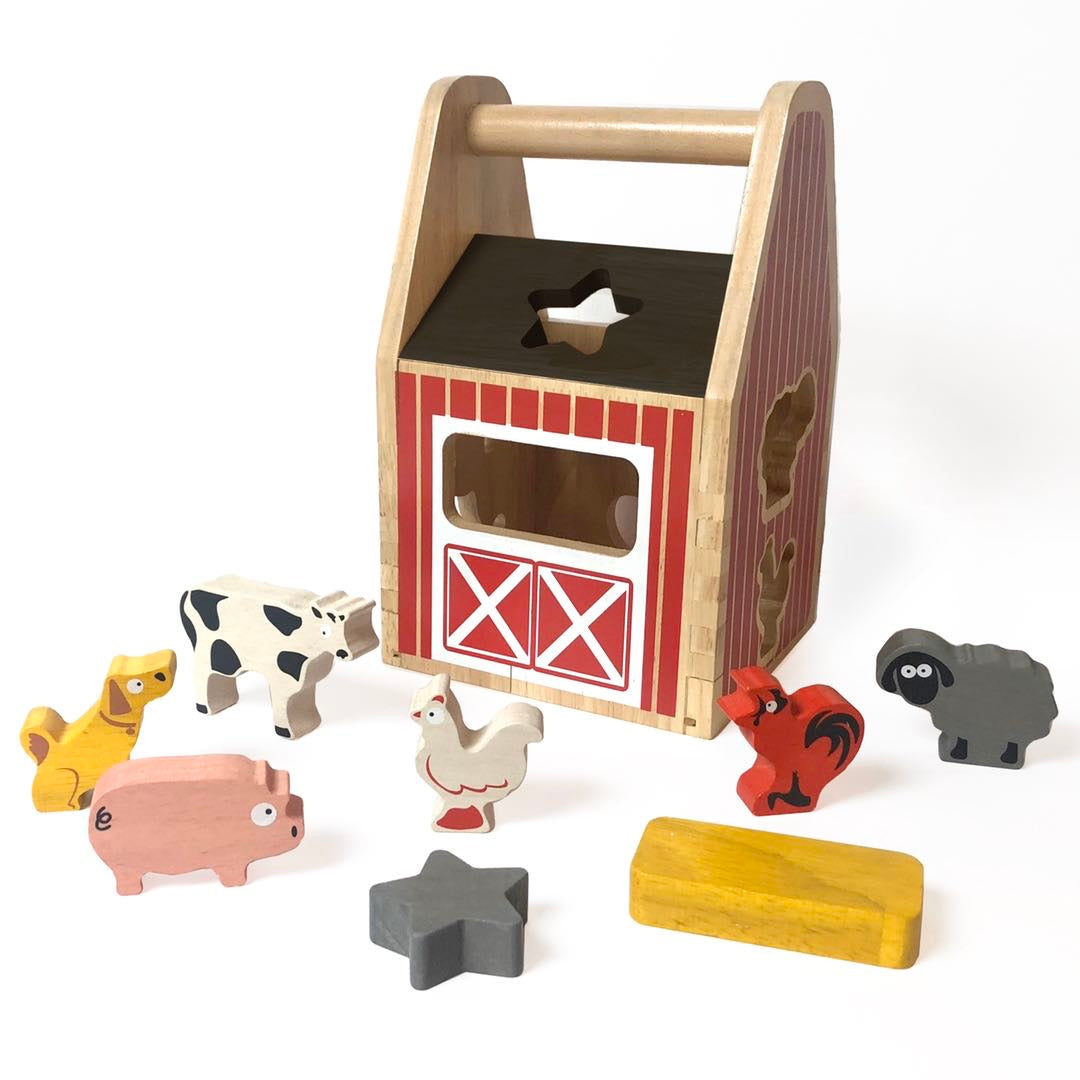 BARNYARD SHAPE SORTER