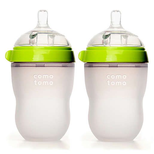 comotomo 8-Ounce Baby Bottles (2-Pack)