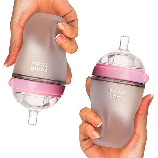 comotomo 8-Ounce Baby Bottles (2-Pack)