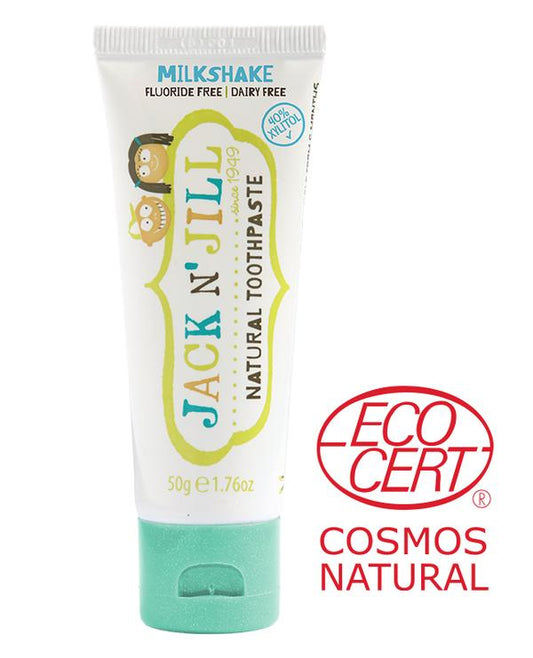 Jack N' Jill Milkshake Natural Toothpaste 50g