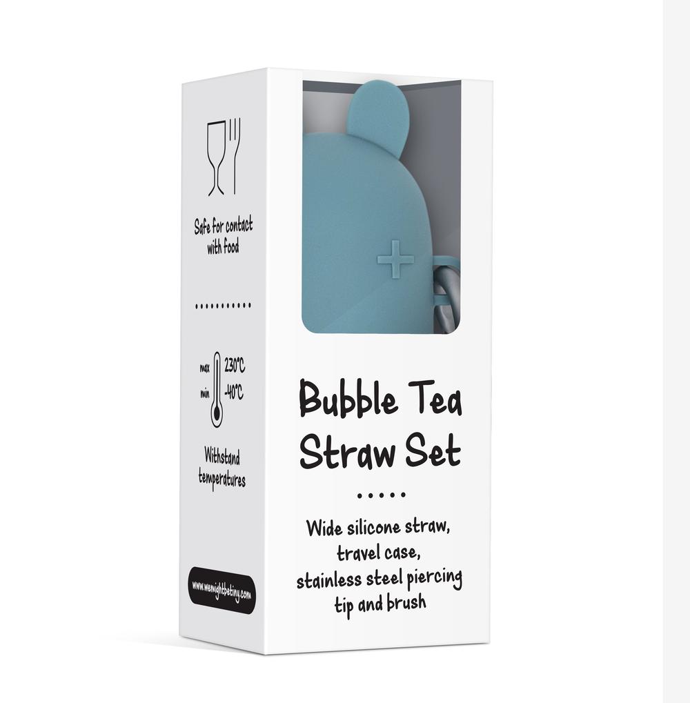 Stainless Steel Bubble Tea Straw | Rainbow