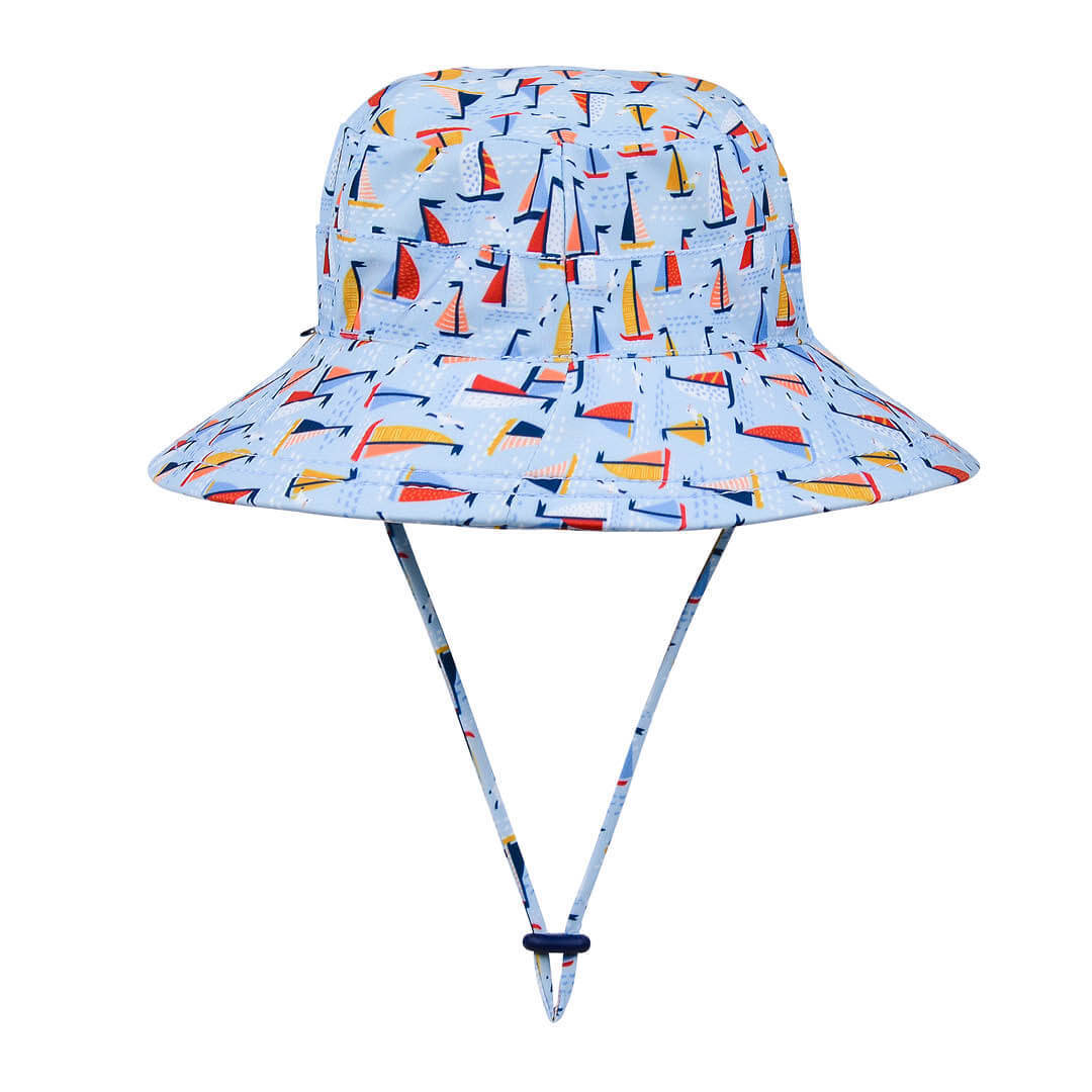 Kids Beach Bucket Sun Hat - Boat